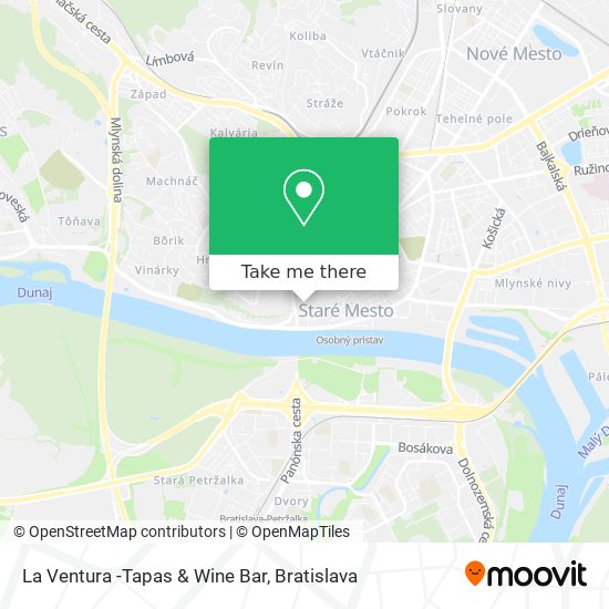 La Ventura -Tapas & Wine Bar map