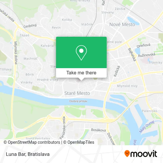 Luna Bar map