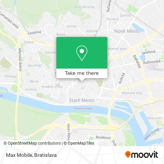 Max Mobile map