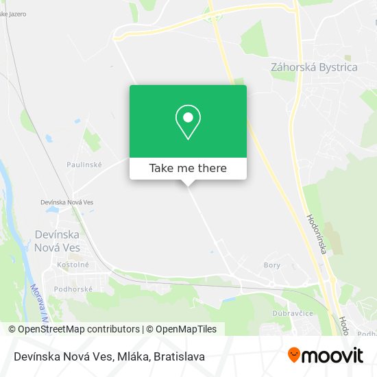 Devínska Nová Ves, Mláka map