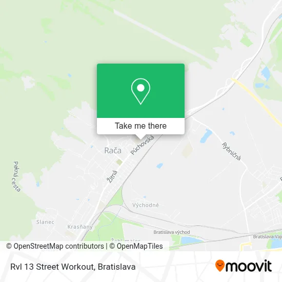 Rvl 13 Street Workout map