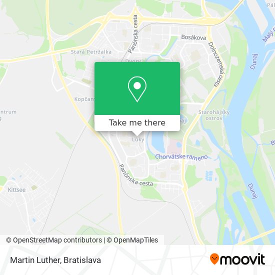 Martin Luther map