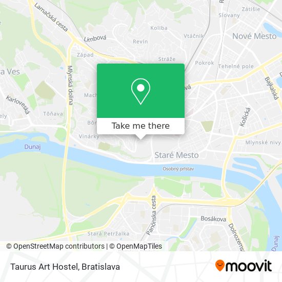 Taurus Art Hostel map