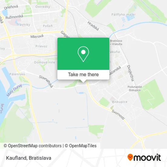 Kaufland map