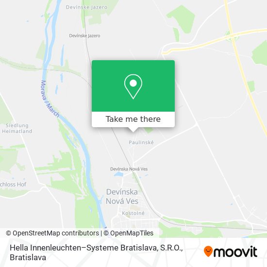 Hella Innenleuchten–Systeme Bratislava, S.R.O. map