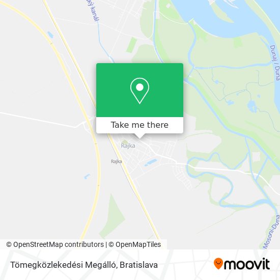 Tömegközlekedési Megálló map