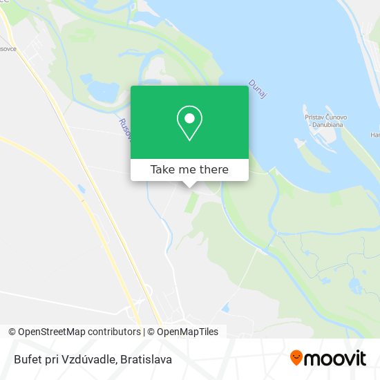 Bufet pri Vzdúvadle map