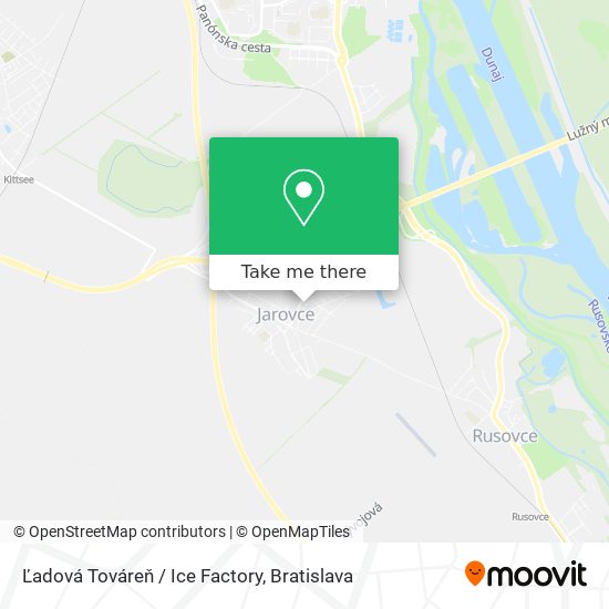 Ľadová Továreň / Ice Factory map