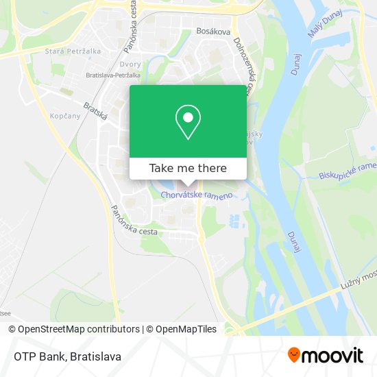 OTP Bank map