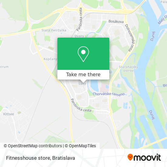 Fitnesshouse store map