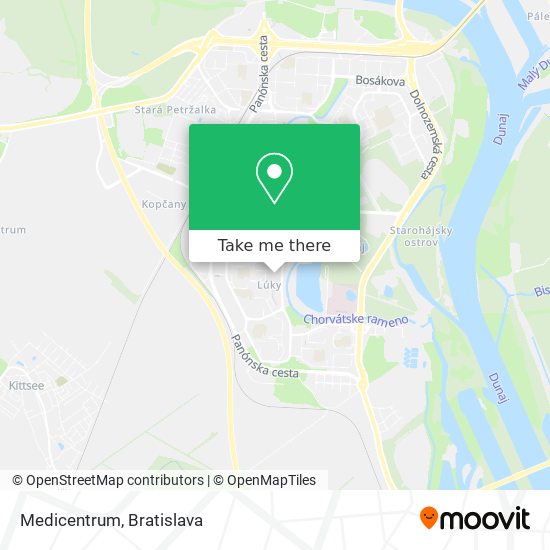 Medicentrum map