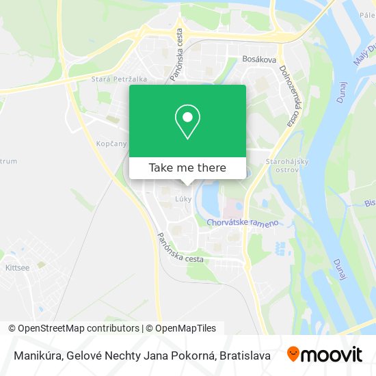 Manikúra, Gelové Nechty Jana Pokorná map