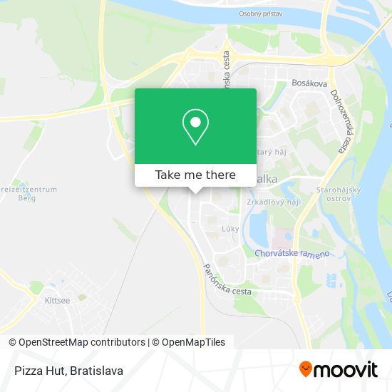 Pizza Hut map