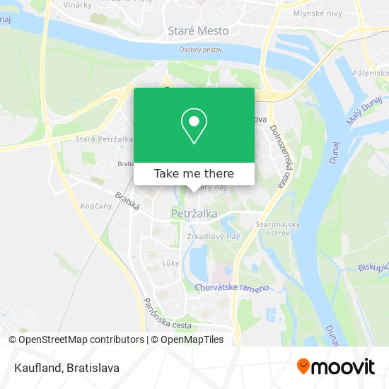 Kaufland map