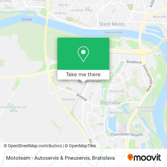 Mototeam - Autoservis & Pneuservis map