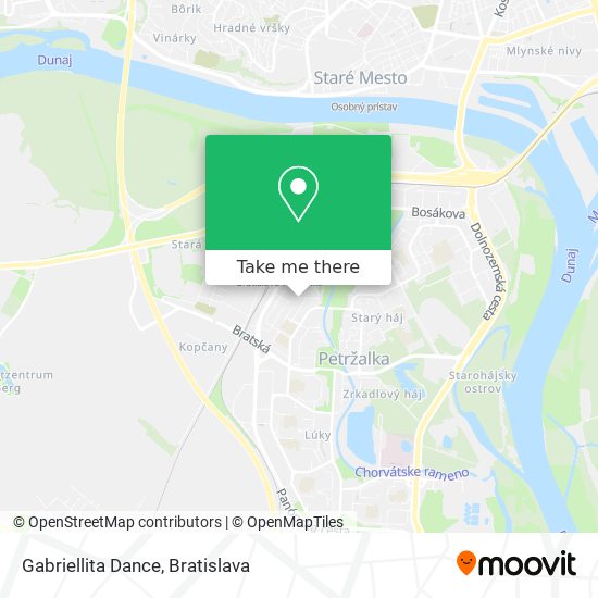 Gabriellita Dance map