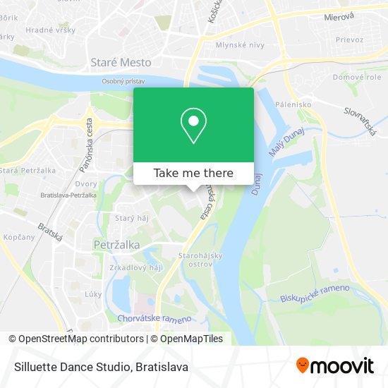 Silluette Dance Studio map