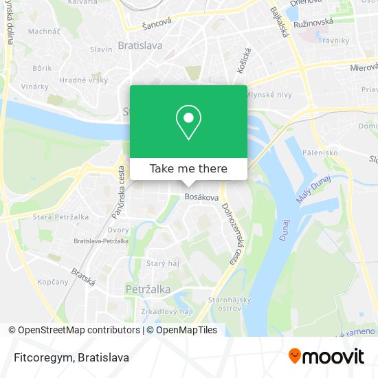 Fitcoregym map