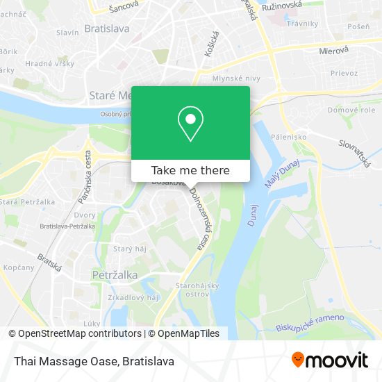 Thai Massage Oase map