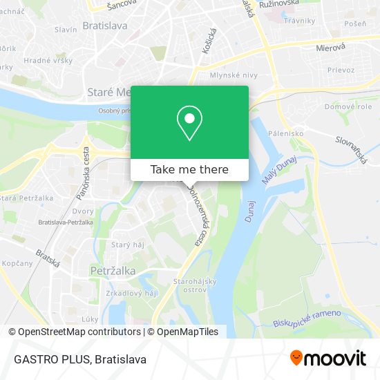 GASTRO PLUS map