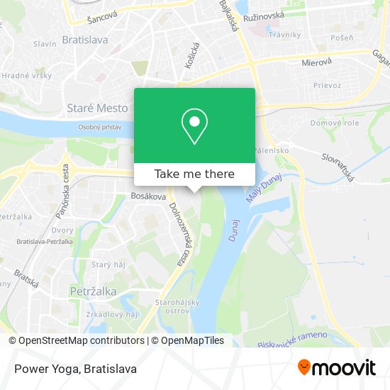 Power Yoga map