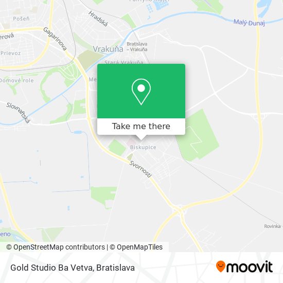 Gold Studio Ba Vetva map