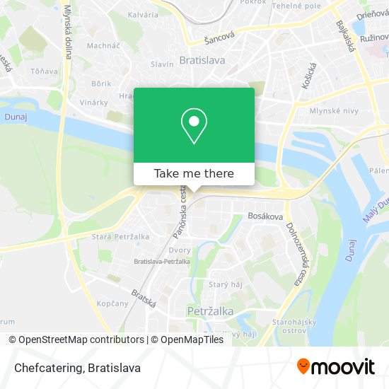 Chefcatering map