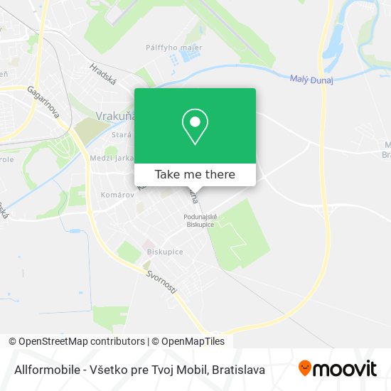 Allformobile - Všetko pre Tvoj Mobil map