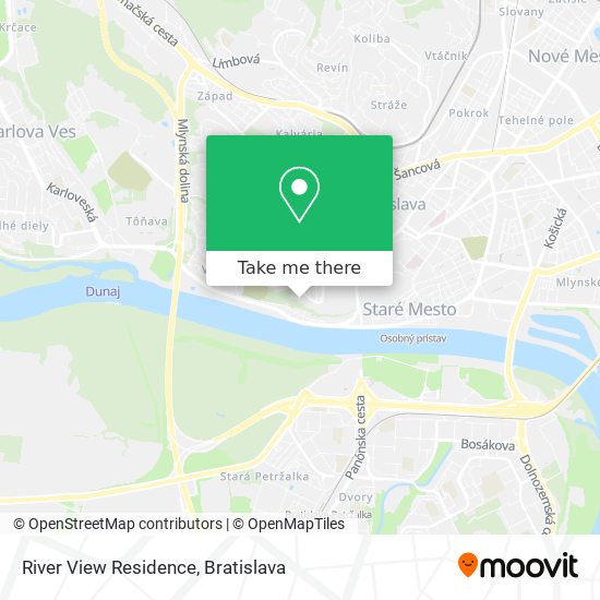 River View Residence map