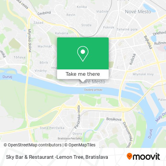 Sky Bar & Restaurant -Lemon Tree map