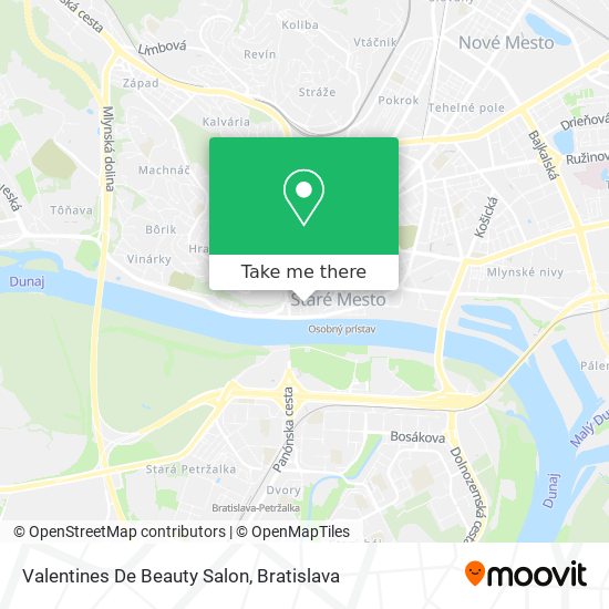 Valentines De Beauty Salon map