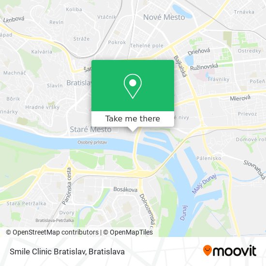 Smile Clinic Bratislav map