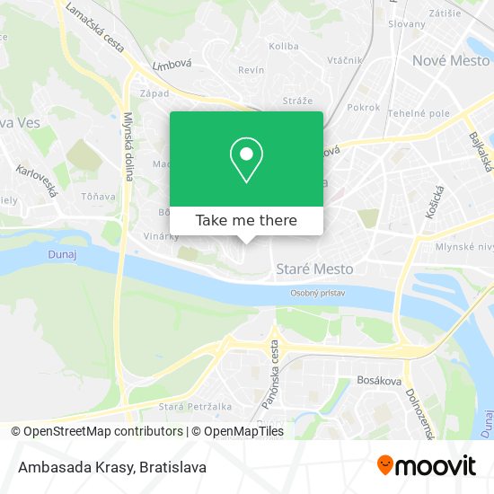 Ambasada Krasy map