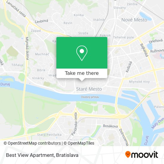 Best View Apartment map