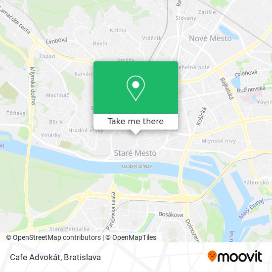 Cafe Advokát map