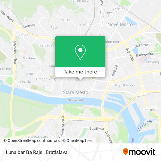 Luna bar Ba Rajs. map