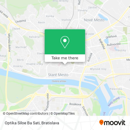 Optika Siloe Ba Sati map