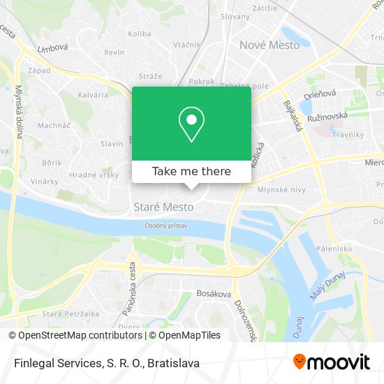 Finlegal Services, S. R. O. map