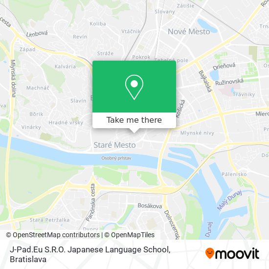 J-Pad.Eu S.R.O. Japanese Language School map