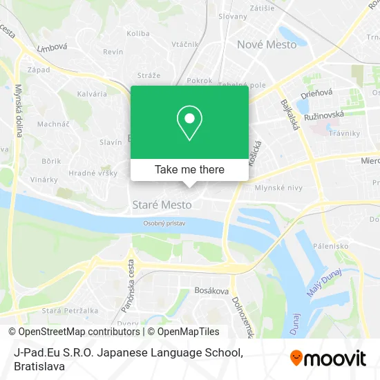 J-Pad.Eu S.R.O. Japanese Language School map