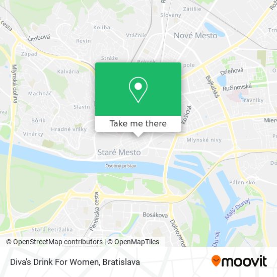 Diva's Drink For Women map