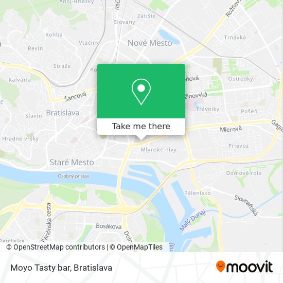 Moyo Tasty bar map