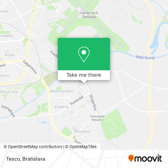 Tesco map