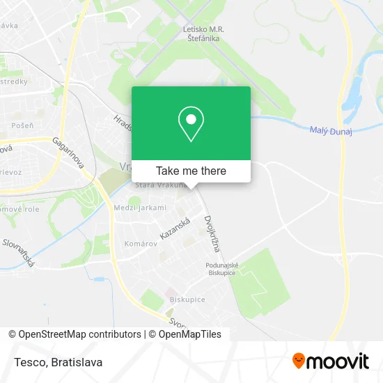 Tesco map