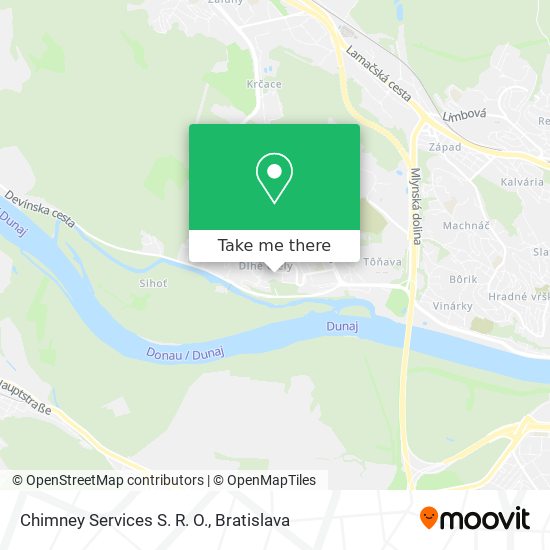 Chimney Services S. R. O. map