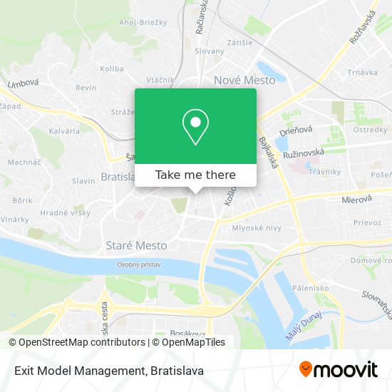 Exit Model Management map