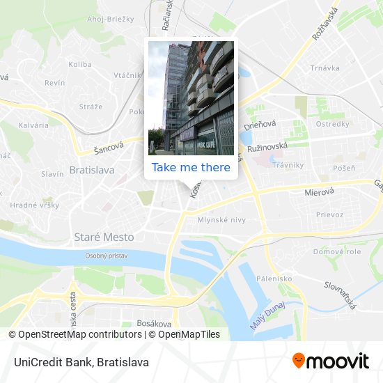 UniCredit Bank map