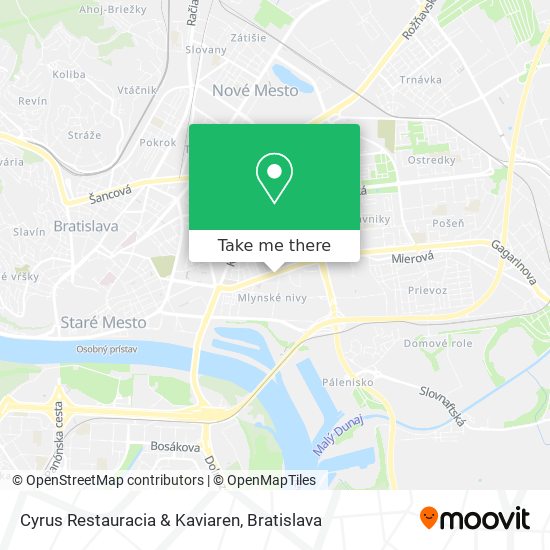 Cyrus Restauracia & Kaviaren map