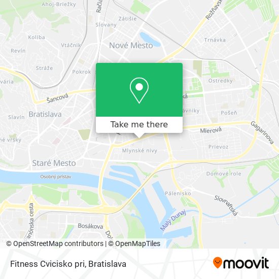 Fitness Cvicisko pri map