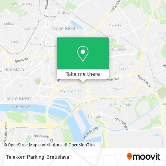 Telekom Parking map